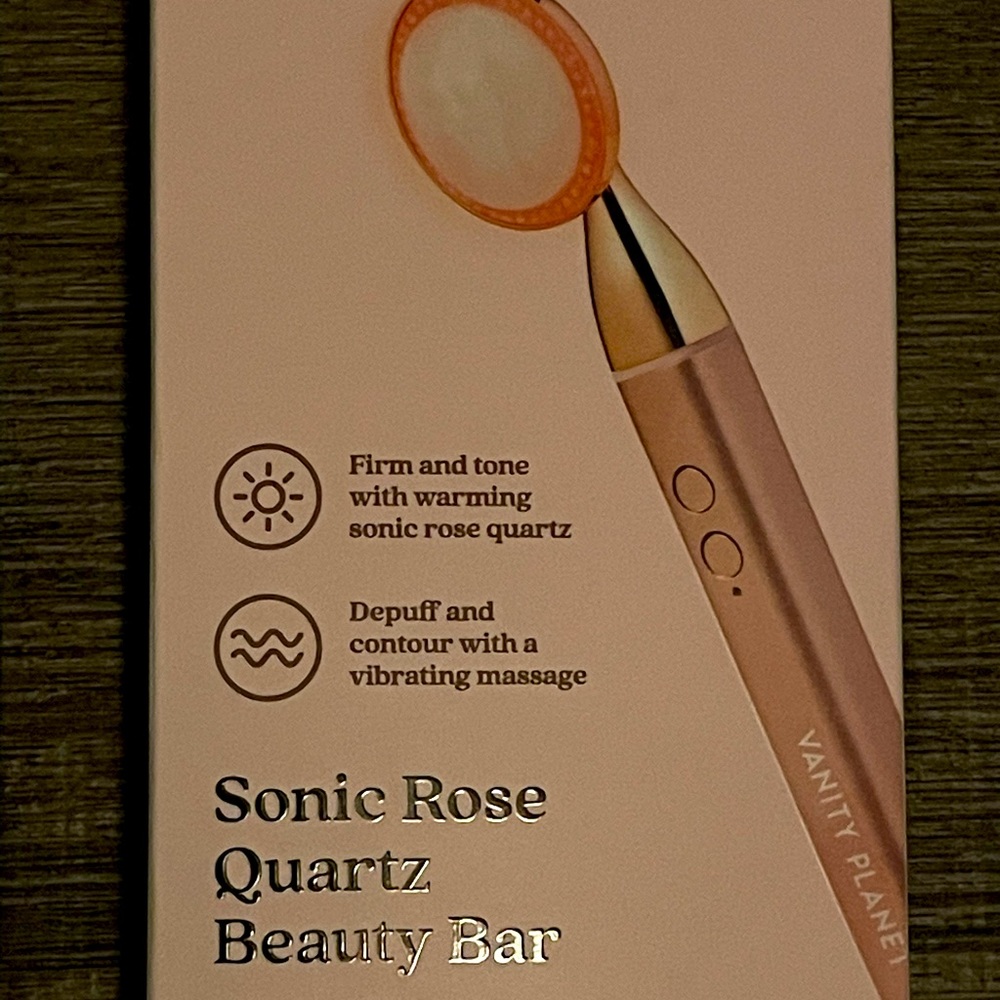 Vanity Planet sonic rose quartz beauty bar